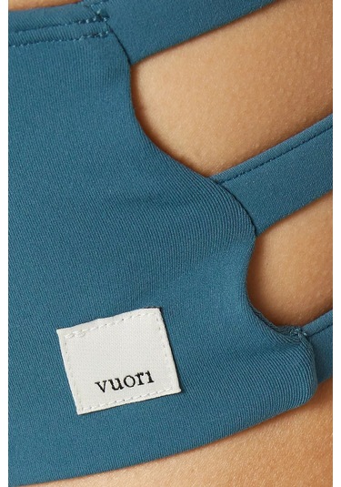 Vuori Yosemite Spor Sütyeni, Breatheınterlock, Hafif Destek Mavi