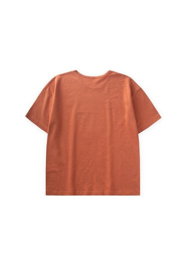 Cigit İbiza Baskılı T-shırt 8-12 Yaş Oranj Oranj