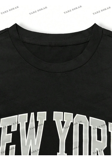 Tarzsokak Alt/üst T-shirt Ve Şort Takımı Kod Alt162 Siyah