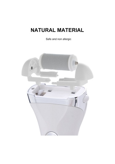 Moveevo Elektrikli Ayak Nasır Sökücü Ölü Deri Nasır Sökücü Şarj Edilebilir Ayak Öğütücü Lcd Dijital Ekranlı Otomatik Pedikür