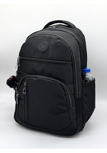 Bevitton Suya Dayanıklı  Kumaş Siyah Okul Çantası 1710