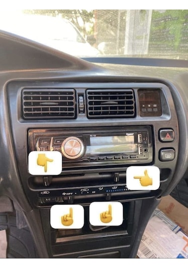 Toyota Corolla Efsane Kasa Kalorifer Düğmesi Takım