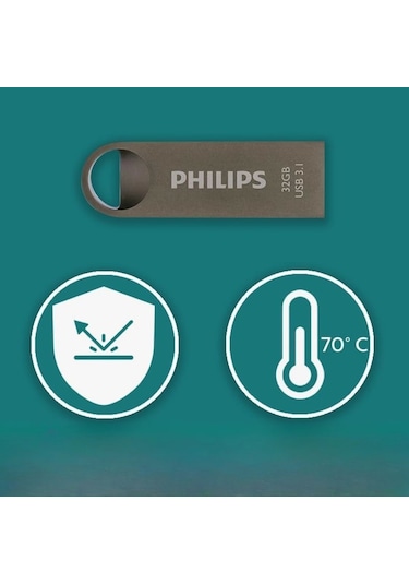Phılıps 32gb Usb3.1 100/150 Mb/s Fm32fd165b/00
