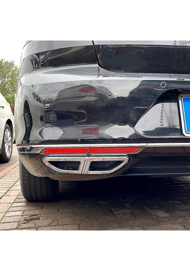 Ulzyvf Passat B8 2016-2019 Egzoz Ağzı Krom Kaplama - Kolay Takılır, Şık Tasarım