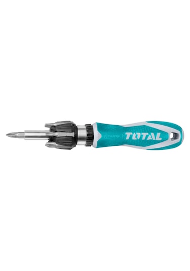 Total Tacsd30086 8 Parça Cırcırlı Değişken Bits Uçlu Tornavida Se