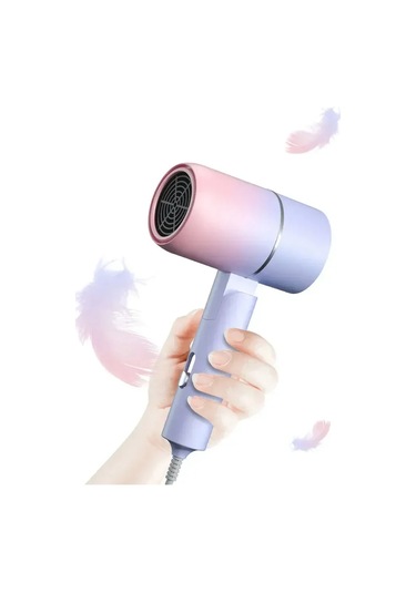 Katlanır Mini Saç Kurutma Makinesi 800w, Ev Yurt Seyahat Saç Bakımı Saç Kurutma Makinesi, Saç White