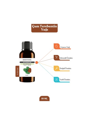 Savonnova Çam Terebentin Yağı 10 ML