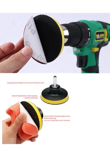 Araç Kaporta Boya Polisaj Seti Cizik Giderme Autokit Pasta Cila