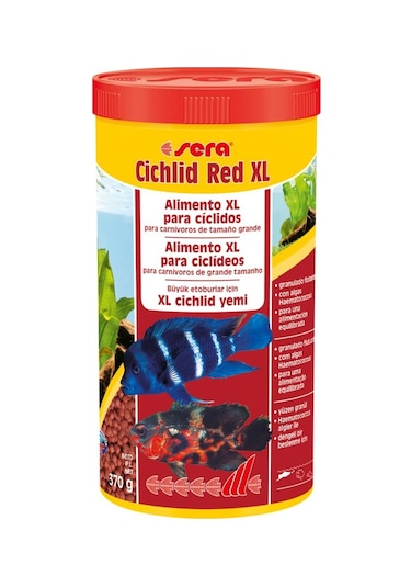 Sera Cichlid Red XL Granül Yem 1000 ML