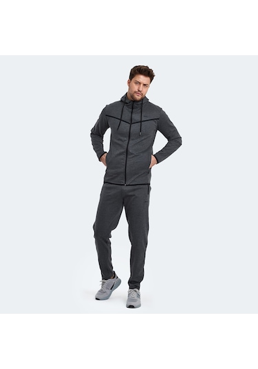 Slazenger ORKA IN Erkek Eşofman Takımı Antrasit