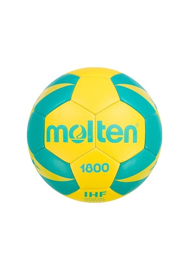 Molten H3x1800 Dikişli Deri 3 No Hentbol Topu Yeşil