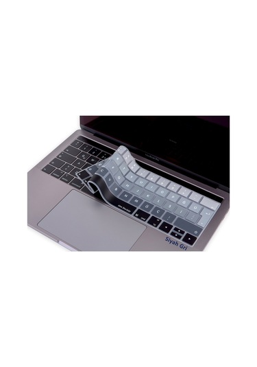 Apple Uyumlu MacBook Pro TouchBar Klavye Koruyucu 13inc 15inc Türkçe Ombre
