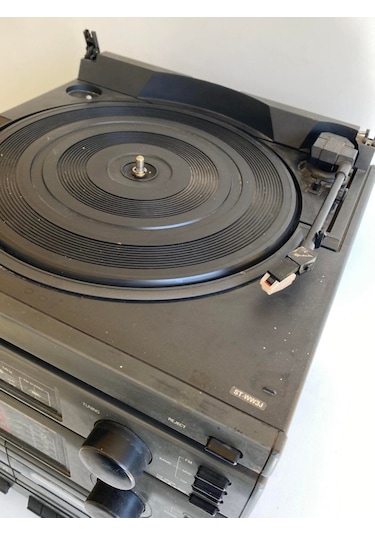 Sanyo Dc-X100 Radyo Kaset Pikap Çalar Müzik Seti 2. El B10