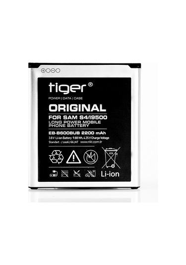 Tiger Samsung Galaxy S4 I9500 Eb-B600Bub Batarya 2200 Mah
