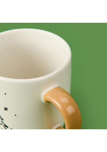 Excellent Houseware Ağaç Desenli Kupa - Kahverengi - 330 Ml Kahverengi