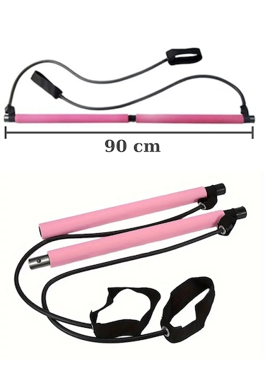 Squat Pilates Jimnastik Egzersiz Çubuğu Portable Studio Squat Bar