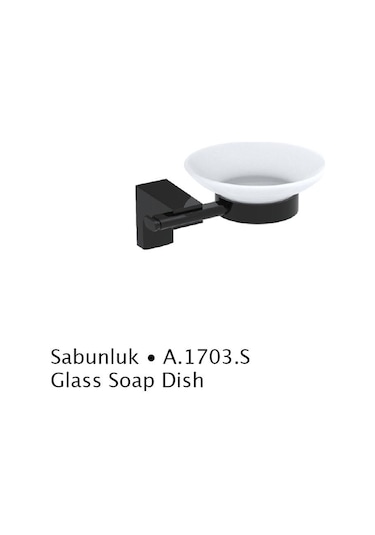 Deppot F1 Mat Siyah Sabunluk A.1703.S