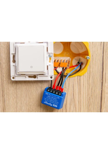 Shelly 1 Mini Gen3 1 Kanallı Akıllı Ev Anahtarı Wifi Kuru Kontak
