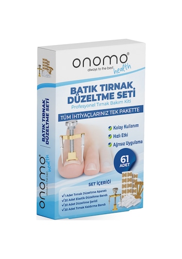 Health Batık Tırnak Düzeltme Seti 61 Adet