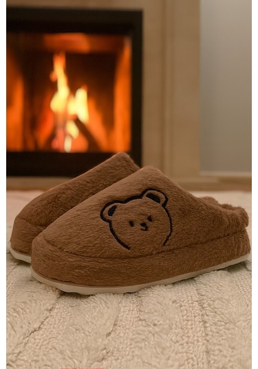 3'lü Paket Fluffy Kapalı Kadın Terlik Ev Terliği Paket Ürün