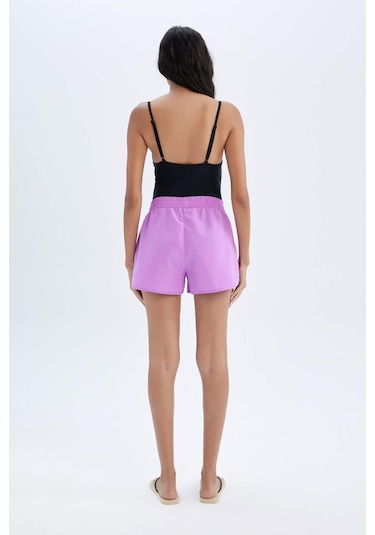 DeFacto Regular Fit Deniz Şortu-Fall in Love B7210AX24SMPR442 Mor DeFacto Regular Fit Deniz Şortu-Fall in Love B7210AX24SMPR442 Mor
