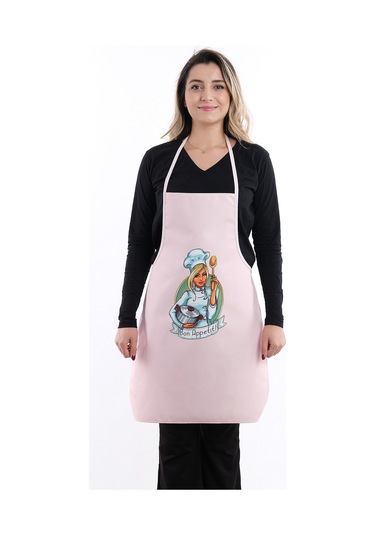 Beautiful Sıvı Geçirmez Su Geçirmez Mutfak Önlüğü Çok Renkli