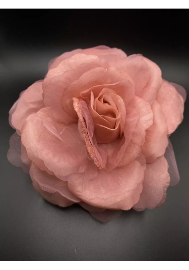 Amely Rid Orta Boy Gül Broş Ve Toka 189684308 Pembe