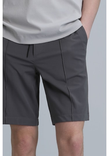 Lufian Erkek Chrıs Spor Chino Slim Fit Şort 111210071 Nefti Nefti Yeşili