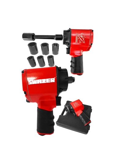 Swazer Havalı Somun Sökme Pnomatik 1/2 700nm Kompakt Swat-1316