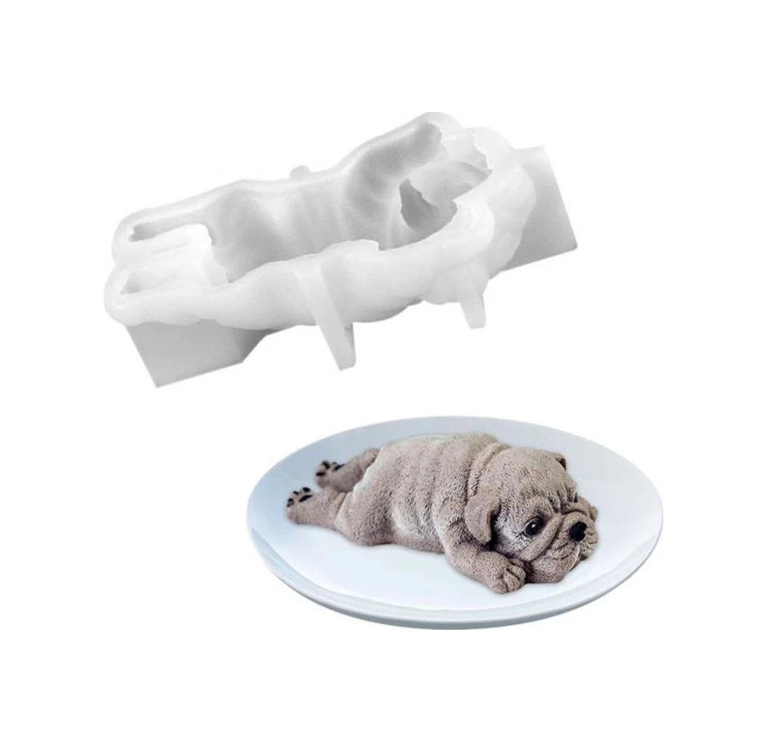 Monyee Küçük Boy İnce Tip Şaplak Köpek Silikon Kalıbı - Çikolata, Dondurma, Mousse Ve Pasta Yapımı İçin Yaratıcı Dıy Aracı Diğer