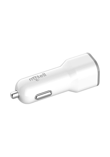 Mytell Çift Usb 2.1a Araç Şarj Başlığı - Beyaz