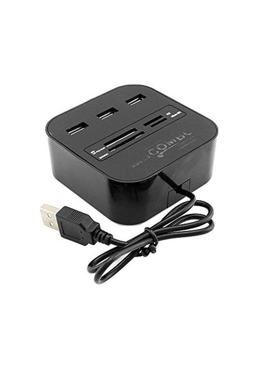 3 Port Usb 2.0 Hub Usb Çoklayıcı Usb Kart Okuyucu