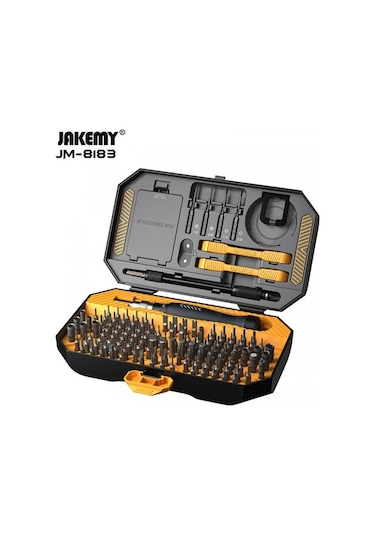 Jakemy Jm 8183 145 Parça Tornavida ve Tamir Seti