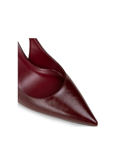 Deery Kadın Bordo Slingback Stiletto - Rd420zbrdm01 Bordo
