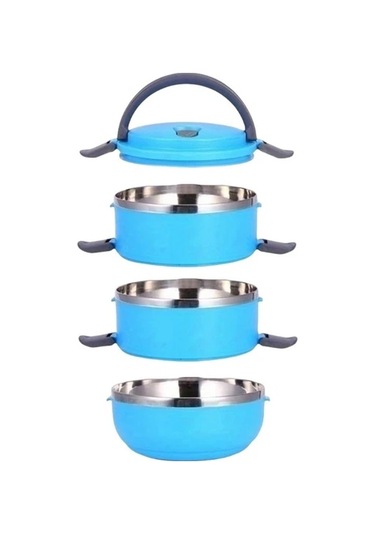 Sunshine011 1 Katman Paslanmaz Çelik Izotermal Yemek Kabı, Sızdırmaz Taşınabilir Rastgele