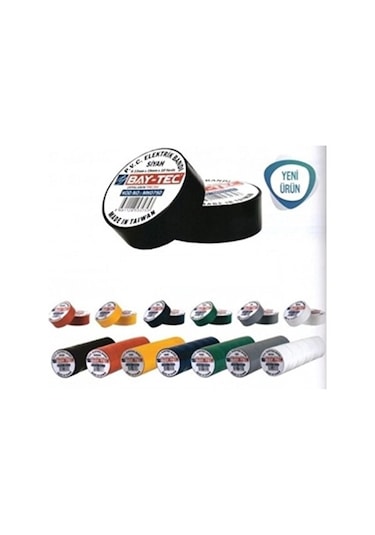 Baytec Elektrik Bandı Siyah Mk0750 5 Adet