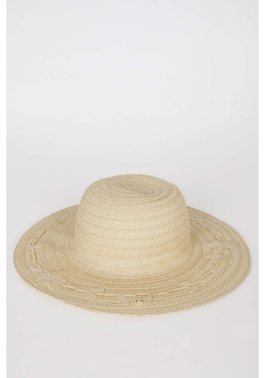 DeFacto Kadın Hasır Şapka B9190AX25SMBG144 Bej