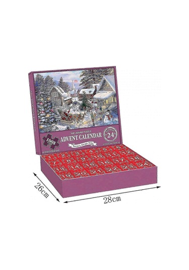 Gençler İçin 2023 Noel Bulmacası Advent Takvimi Bulmaca Advent Takvimi