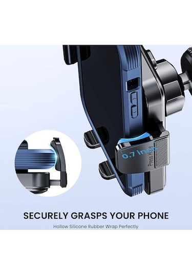 Araba Telefon Tutucu Askeri Sınıf Klips Araba Havalandırma Menfezi Gps Montajı İçin 360 Derece Dön Diğer