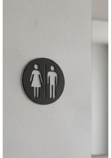Wc Tabelası, Tuvalet Levhası, Kadın Erkek Tabela, Yönlendirme Levhaları 55