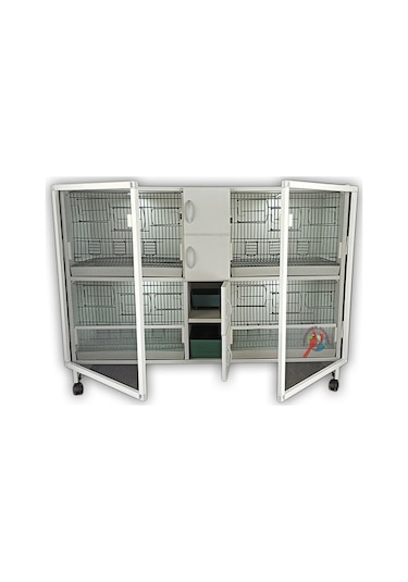 İstanbul Kafes Model 4Y-Oy Pvc Kuş Dolabı