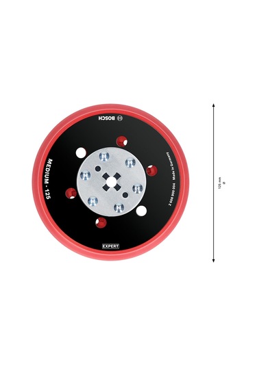 Bosch Expert Multihole Tabanlar Üniversal 125 Mm, Orta  - 2608900004