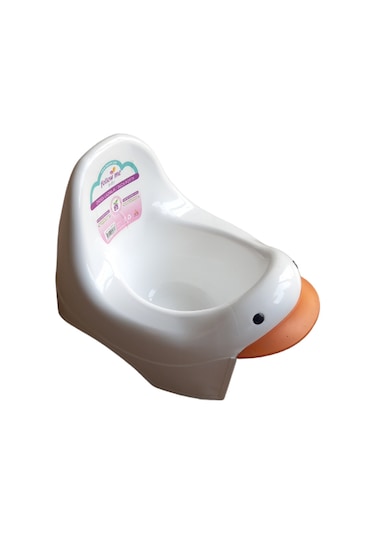Plastik Ördek Lazımlık Beyaz B6 Beyaz