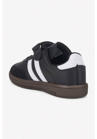 Günlük Unisex Çocuk Sneaker Bağcıklı Hafif Esnek Kaymaz Taban Ayakkabı 105 Siyah Beyaz