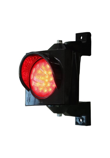 100 Mm Ledli Tekli Sinyal Verici, Trafik Lambası-2984 - 220 Vac