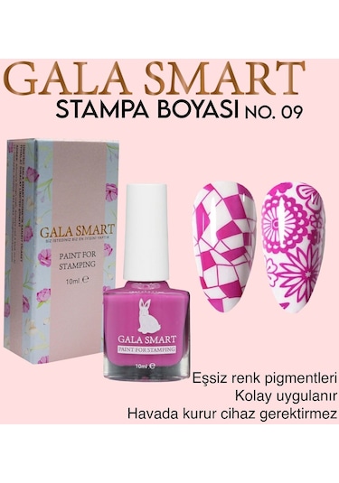 Gala Smart - Stampa Boyası 10 Ml No:09