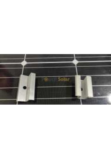 4 Adet Güneş Paneli Tutucu Sonlama Aparatı Alüminyum Z Aparatı
