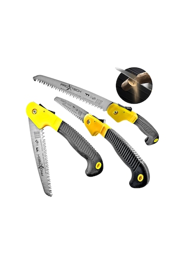 Proxtech Çok Fonksiyonlu Katlanır Emniyetli  El Testeresi Bahçe B 551228204