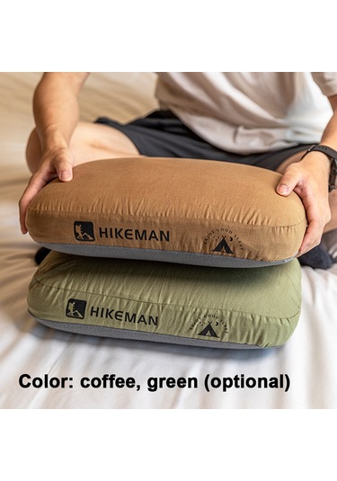 Springsun Yeşil Hafıza Köpük Yastık - Kamp, Seyahat Ve Öğle Dinlenme İçin Taşınabilir Boyun Desteği - Yavaş Geri Yayılımlı Ve Yıkama Kolay Kılıf Yeşil