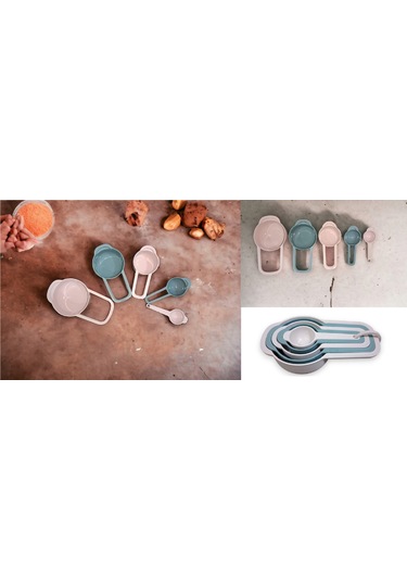 5 Adet Renkli Ölçü Kaşık Seti